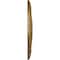 Ekena Millwork Logan Ceiling Medallion (Fits Canopies up to 6 1/8"), 24 1/4"OD x 3 7/8"ID x 2"P, Pale Gold CM24LO1PAS - alternate 2